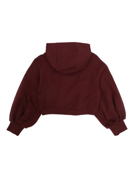 Bluza z kapturem dziecięca Fendi czerwona