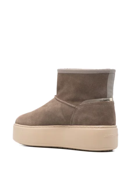 Botine Janet & Janet cu autograf maro