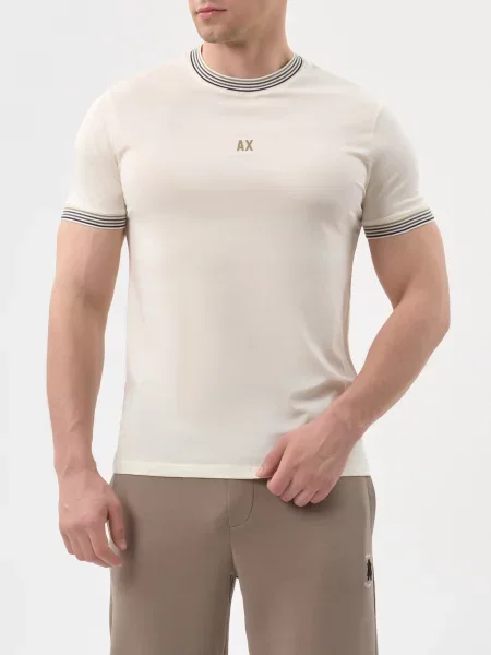 Футболка Armani Exchange бежева