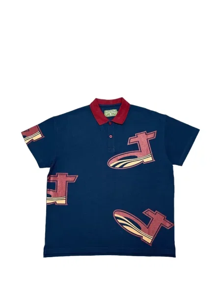 Tricou polo Denim Tears albastru