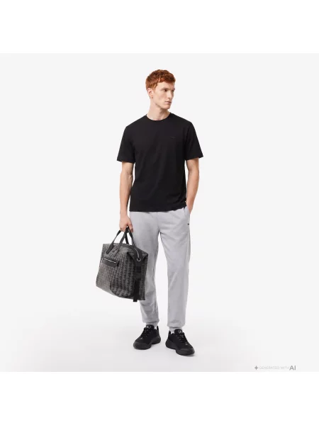 Lacoste Koszulka Oversize czarna