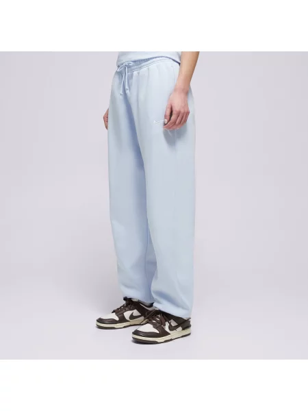 Nike Spodnie W Nsw Phnx Flc Hr Os Pant 2 niebieskie