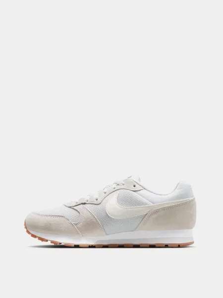 Кожаные повседневные кроссовки Nike белые
