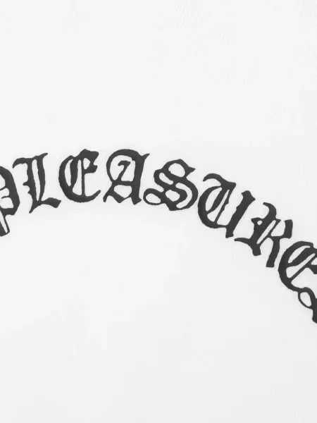 Tricou Pleasures cu imagine alb