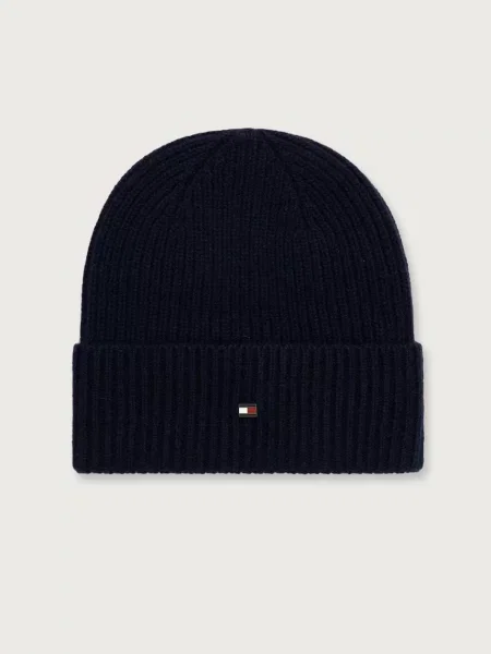Căciulă Tommy Hilfiger Th Flag Bleumarin