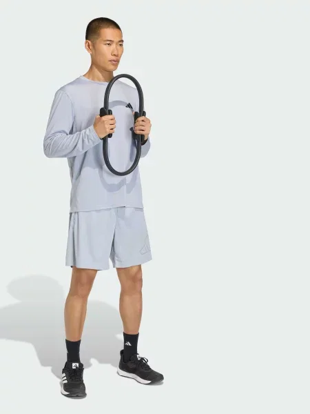 Спортивные шорты Adidas серые