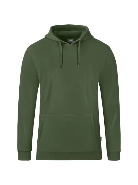 Bluza z kapturem Jako Organic zielona