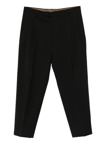 Pantaloni Briglia 1949 plisate negru