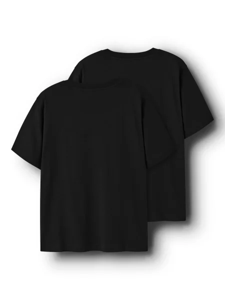 TWO SOON Tricou negru