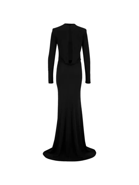 Rochie maxi Tom Ford din jerseu negru