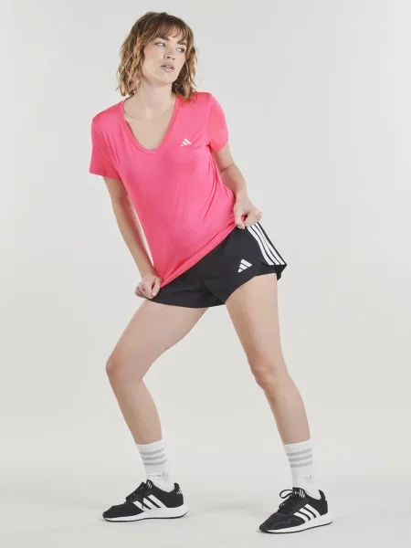 ADIDAS PERFORMANCE Funkčné tričko svetloružová / biela ružová