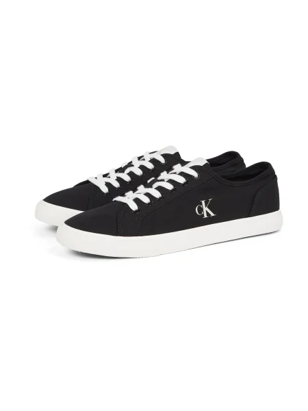 Calvin Klein Jeans Tenis superge Ess Vulc Low Mg Canvas črna