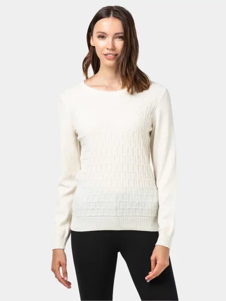 Lacoste Джемпер Вовна білий