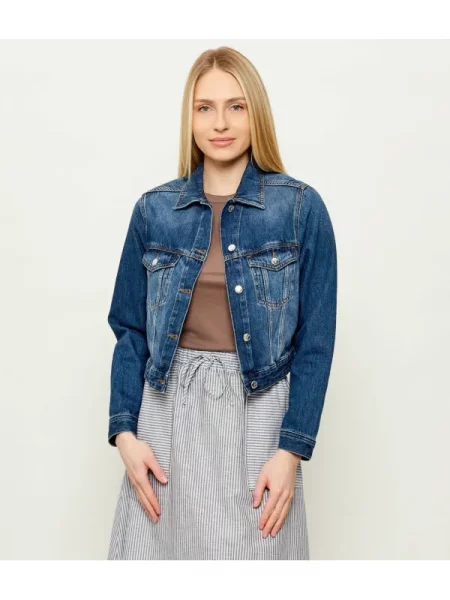 Joop! Jeans De blugi geacă Imani | Cropped Fit albastru