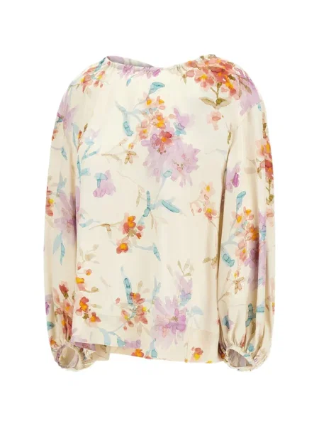 Bluză Herno cu model floral cu imagine