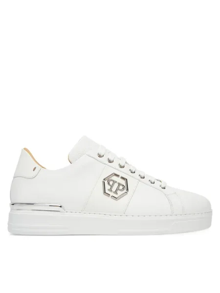 PHILIPP PLEIN Сникърси PAES бял