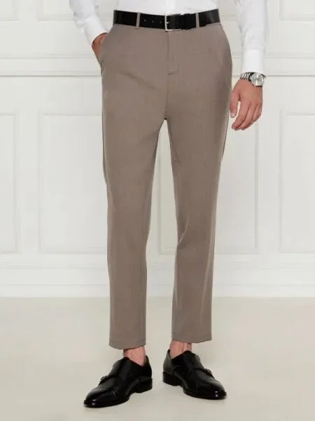 BOSS BLACK Pantaloni P-Genius-EL negru