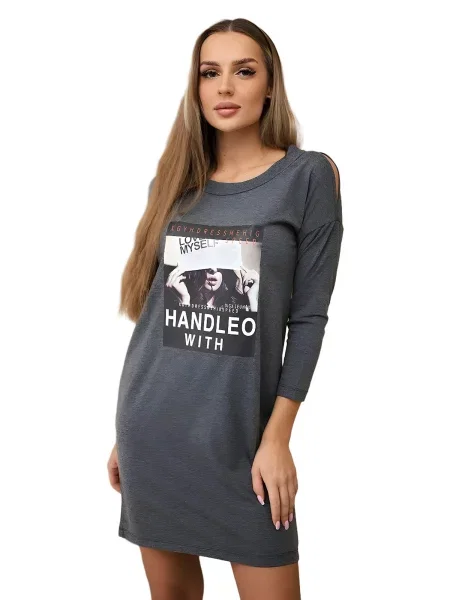 Lumera Šaty grafitová