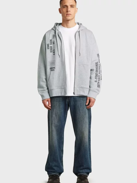 Толстовка G-star Raw серая