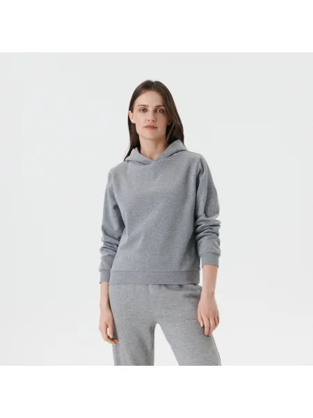 Sinsay Mikina s kapucí Šedá