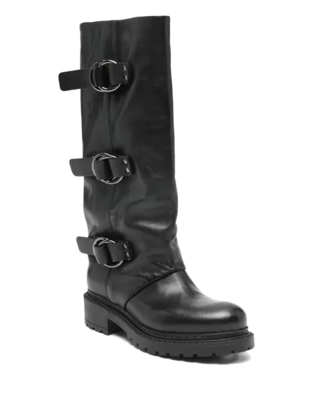 Botine Metisse cu cataramă negru