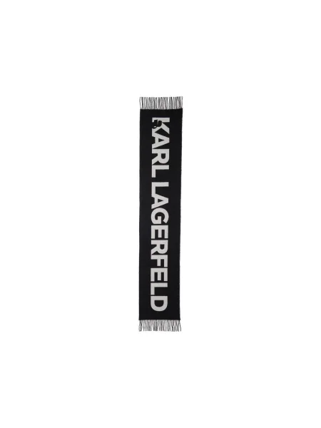 Karl Lagerfeld Šál K/ESSENTIAL čierna