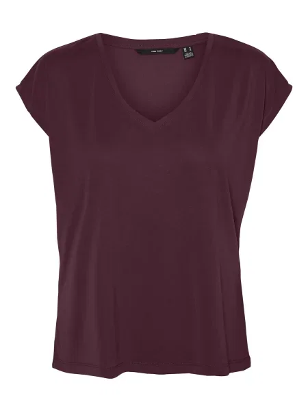 VERO MODA Tricou Filli mov zmeură