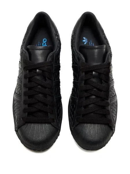 Prugaste tenisice Adidas Adizero s vezicama od brušene kože crna