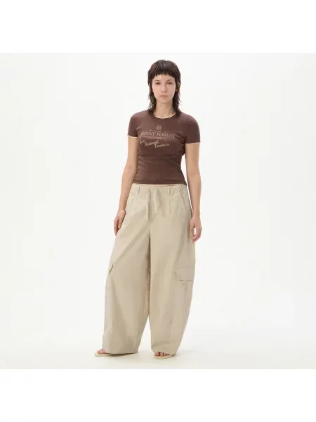 Cropp Брюки baggy бежевий