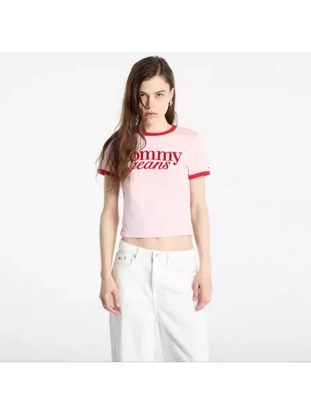 Μπλούζα Tommy Hilfiger ροζ