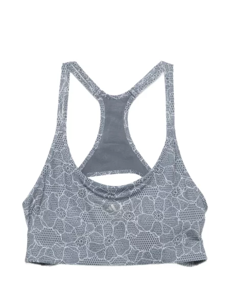 Top Adidas By Stella Mccartney cu imagine gri