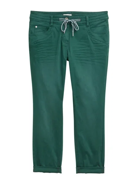 TOM TAILOR Pantaloni pin verde