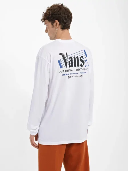 Лонгслив Vans белый
