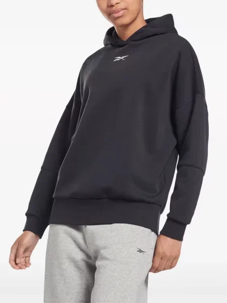Hanorac cu glugă Reebok negru