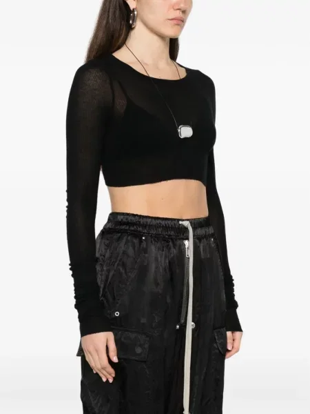 Tricou Rick Owens lung negru