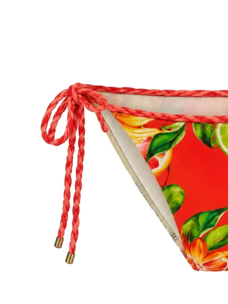 Bikini Farm Rio cu legături roșu