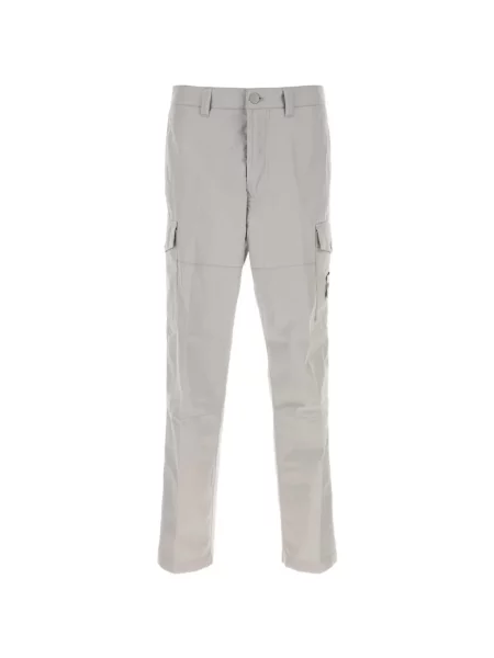 Pantaloni cargo Stone Island cu strasuri gri