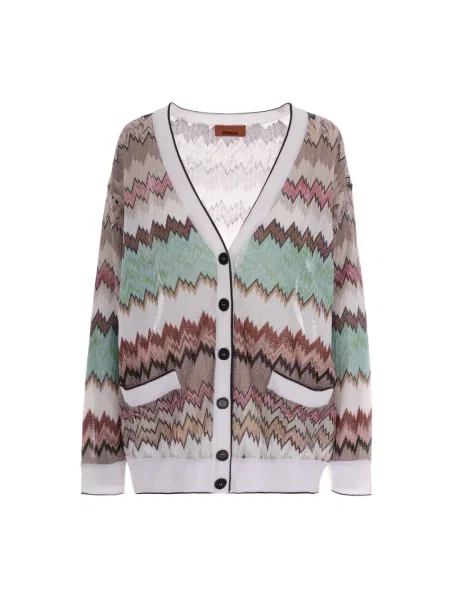 Wielobarwność kardigan Missoni