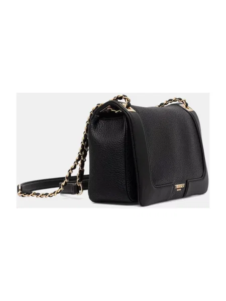 Twinset torebka crossbody z imitacji skóry czarna