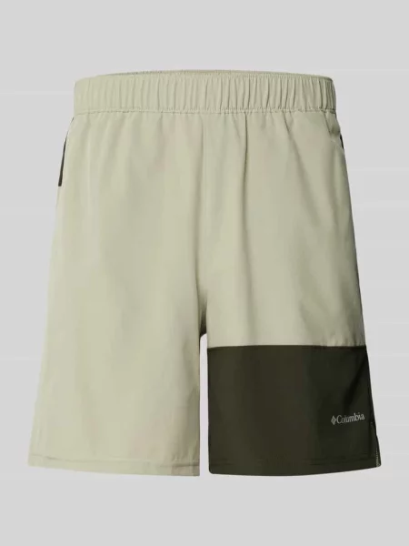 Szorty o kroju regular fit z nadrukiem z logo Columbia