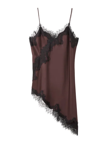 Top Mango cu perle negru