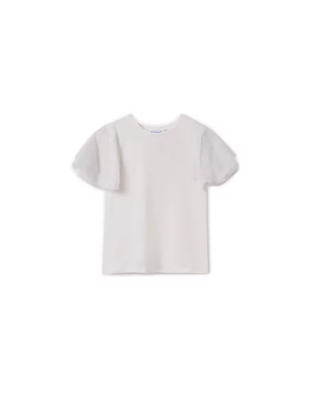 Mayoral T-shirt Écru