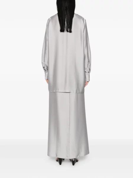 Rochie Silkylicious de costum gri