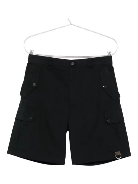 Pantaloni scurți cargo Moschino negru