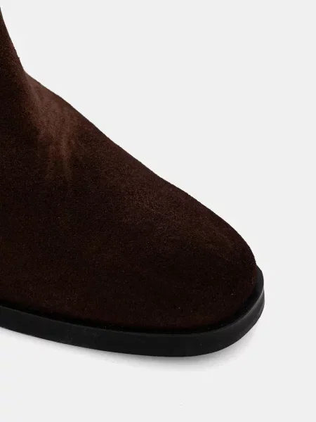 Замшевые сапоги Steve Madden коричневые