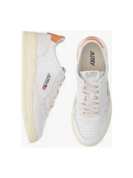 Sneakersy Autry skórzane białe