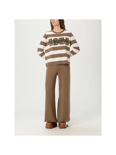 Sweter Max Mara brązowy