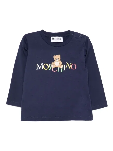 Top dziecięcy Moschino niebieski