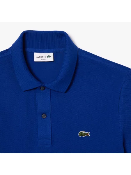 Lacoste Koszulka Polo Slim Fit Petit Piqué granatowa