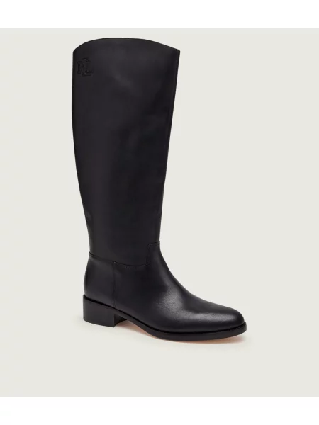 Pantofi Lauren Ralph Lauren din piele negru